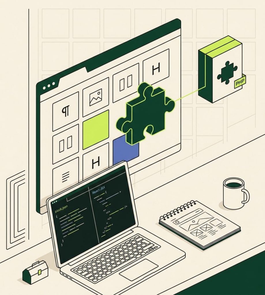 Custom Gutenberg block and plugin development in progress